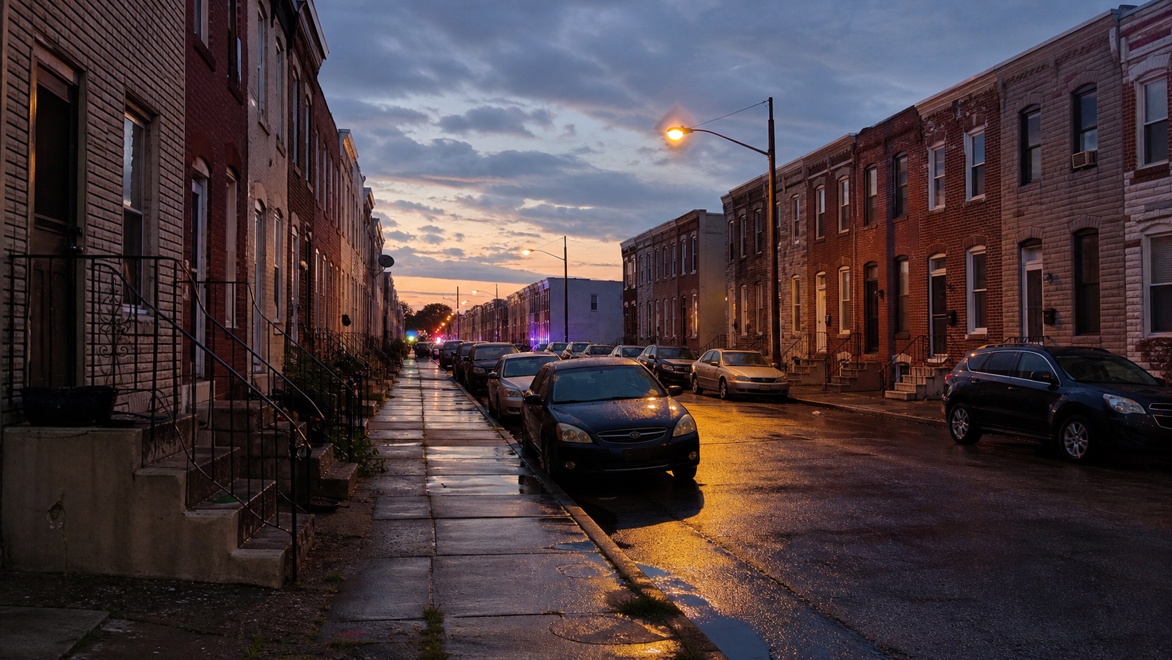 AI editorial reconstruction for: Baltimore police arrest suspect in Fairmount Avenue attempted-murder case