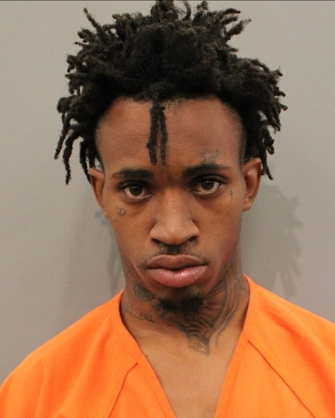 Official booking photo of Jacobi Burrell released by Houston police