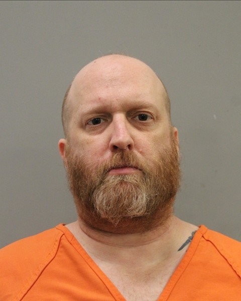 Official booking photo of Michael Stuart Driver released by Houston police